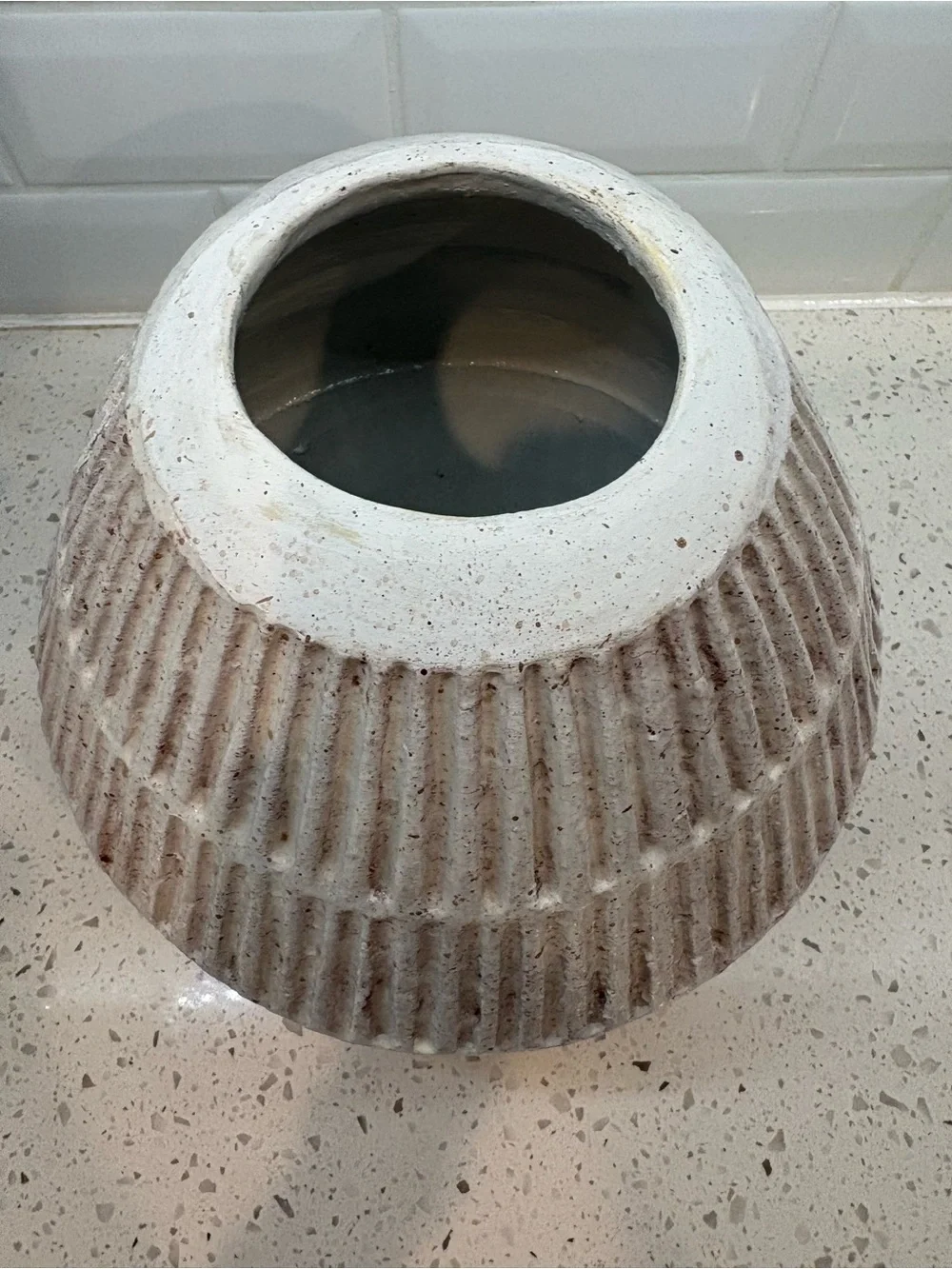 Threshold Studio McGee Textured Ceramic Vase Base